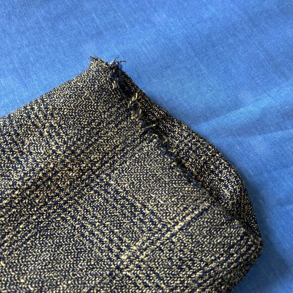 Vintage 80s Leana Winston Skirt Suit Set Brown Tweed Blazer & Skirt Size 8 - Picture 8 of 9